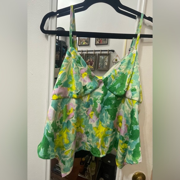 NWT Wild Fable Floral Triangle Top - Picture 1 of 5